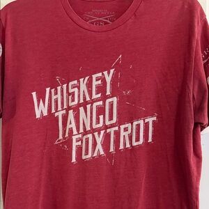 Grunt Style Whiskey Tango Foxtrot Red Tee
